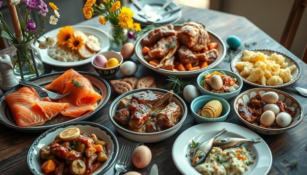 Tradycyjne Norweskie Potrawy Wielkanocne