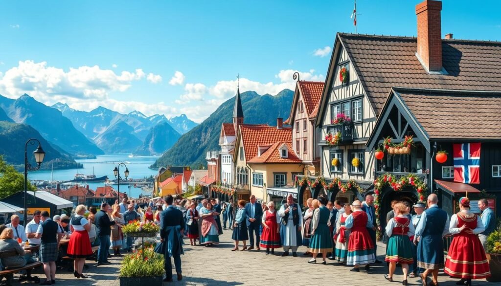 Turystyka Podczas Norweskich Celebracji