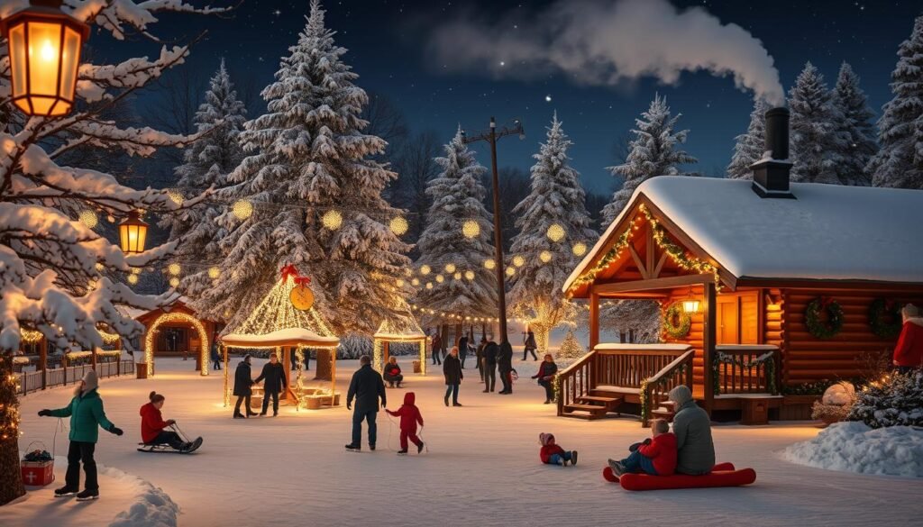 Wydarzenia Swiateczne w Norweskich Parkach