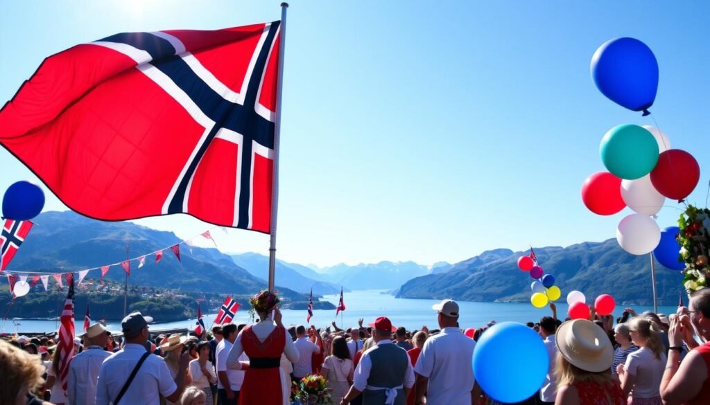 Wydarzenia Związane z Podnoszeniem Flagi 17 Maja w Norwegii